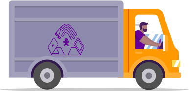 Ilustração de um caminhão